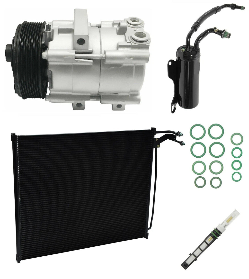 A/C Compressor Kit with Condenser for Ford E-450 Super Duty (2007–2007)