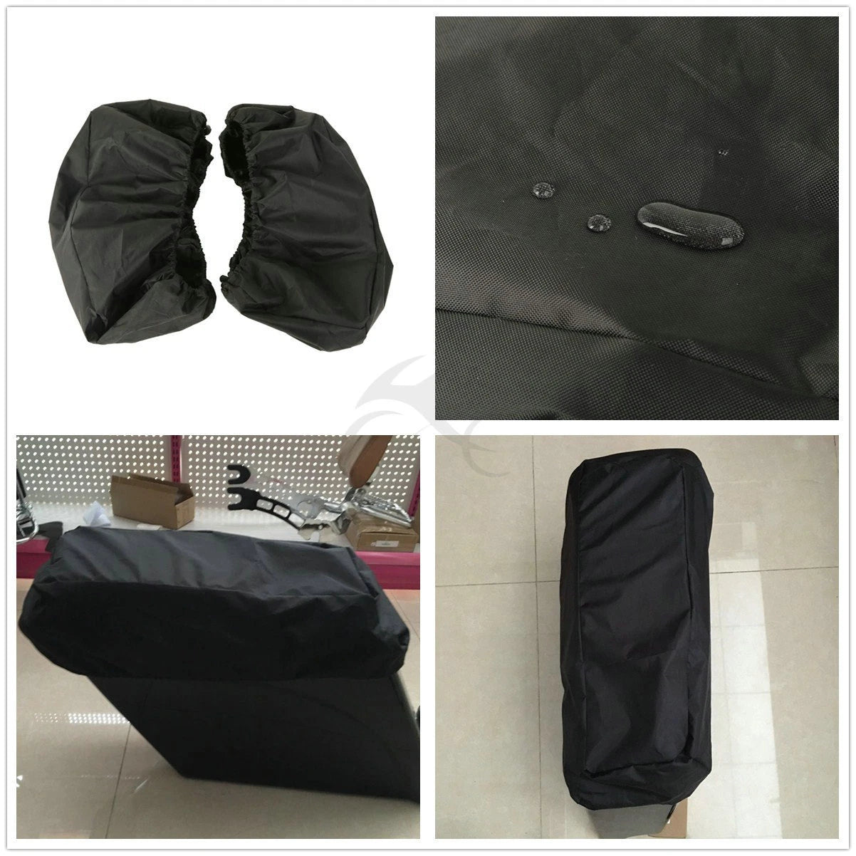 Waterproof Saddlebag Speaker Lid Cover for Harley Touring (2014–2023)