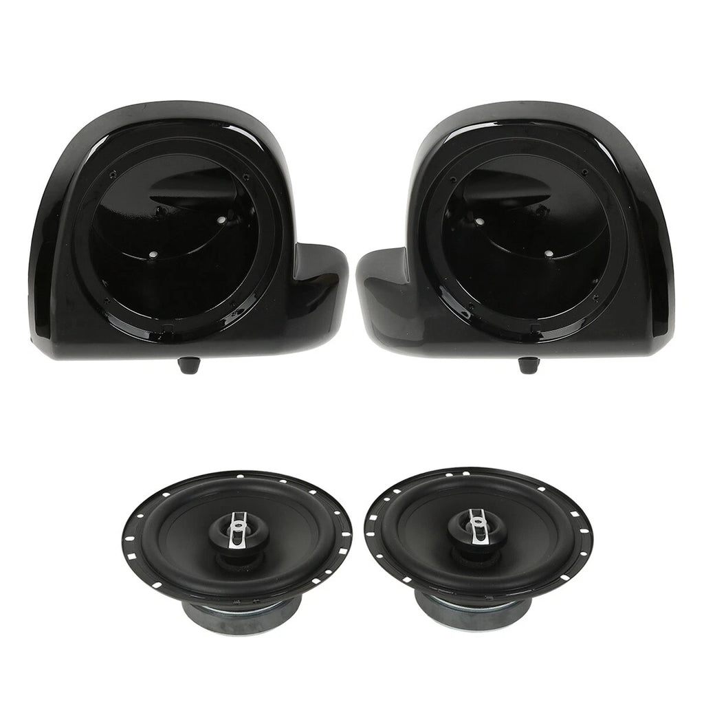 6.5" Lower Vented Speaker Grills for Harley Touring (2014–2024)