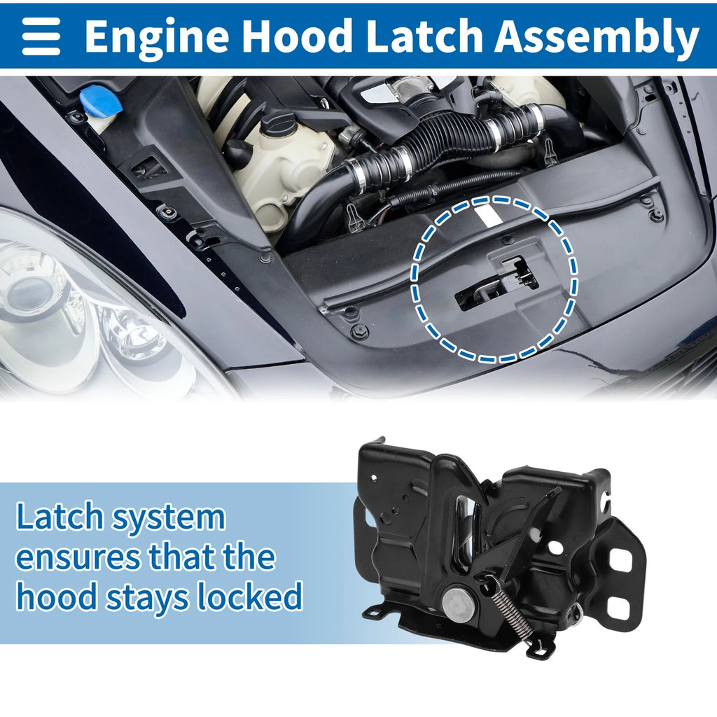 Hood Latch Assembly for Dodge Durango (2011–2022) No. 4589701AB