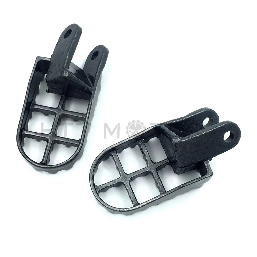 Gunmetal Grey MX Foot Pegs for Honda CR80R (1996–2002), XR250R (1996–2004), XR650R (2000–2007)