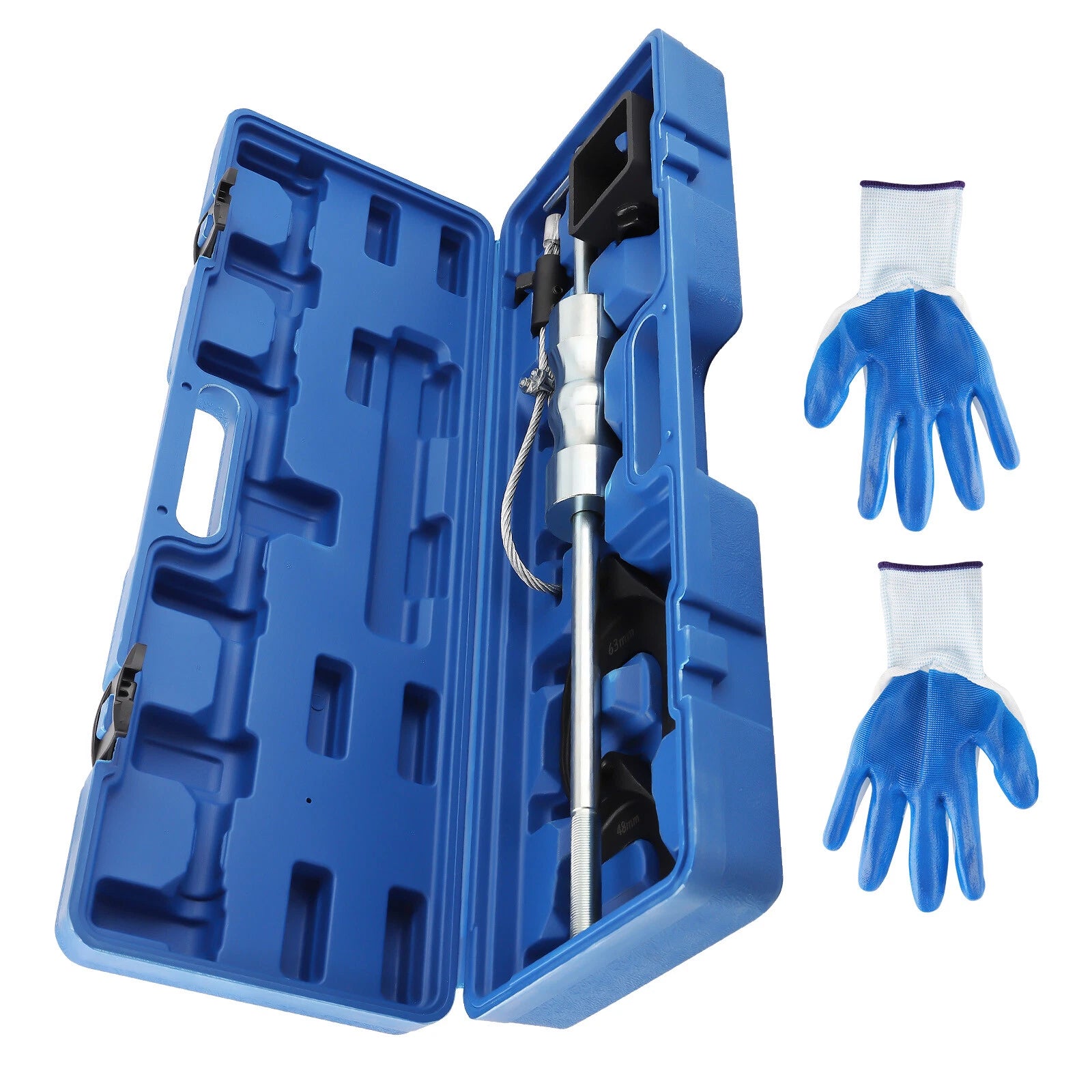 CV Joint Removal Tool Set with 63mm 48mm Fork & Outer Adapter for Vehicles