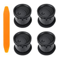 4X Black AC Heater Air Vent Duct for Ford F150 (2004–2008)