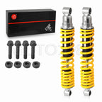 Front Shocks Absorber for Yamaha Banshee 350 Yellow Spring & Bolt (1987–2006)
