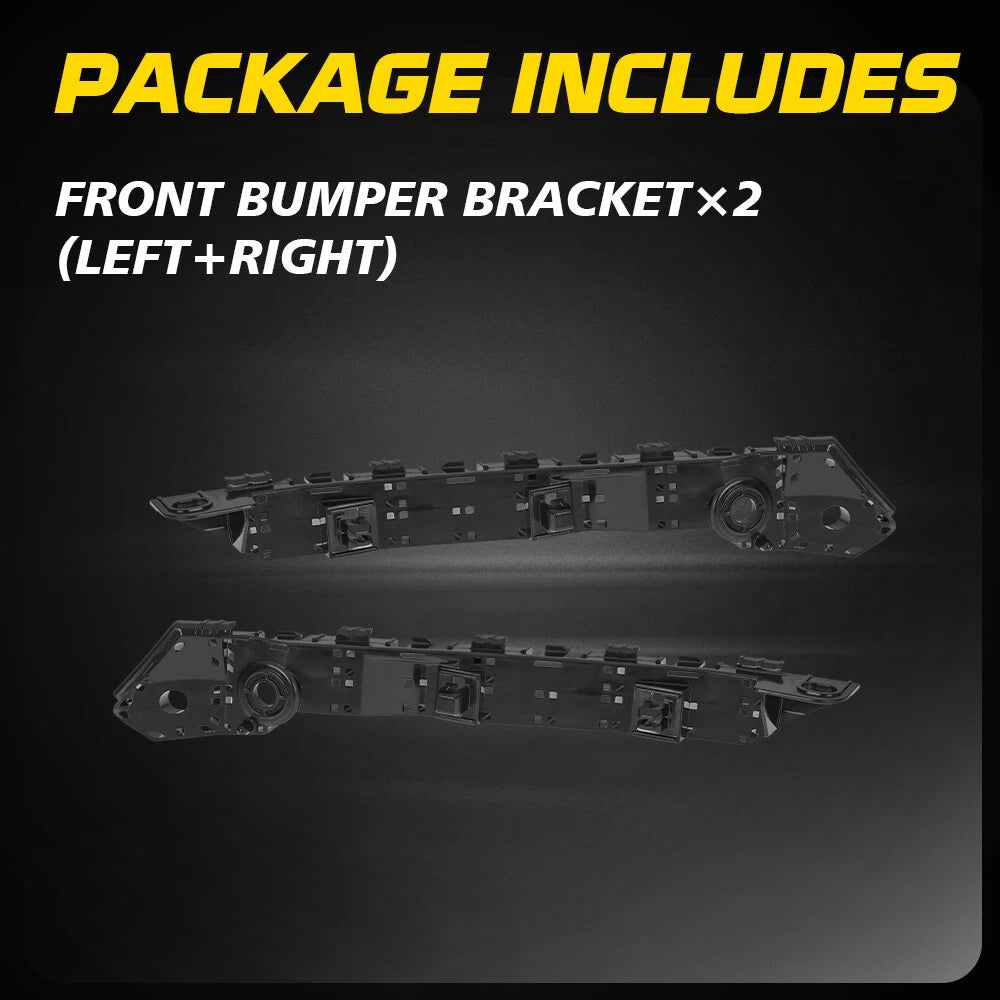 Set of 2 Front Bumper Corner Brackets for Subaru Legacy Outback (2015â2019)
