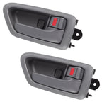 2X Door Handles for Toyota Camry (1997–2001) Gray Interior Right Rear Front