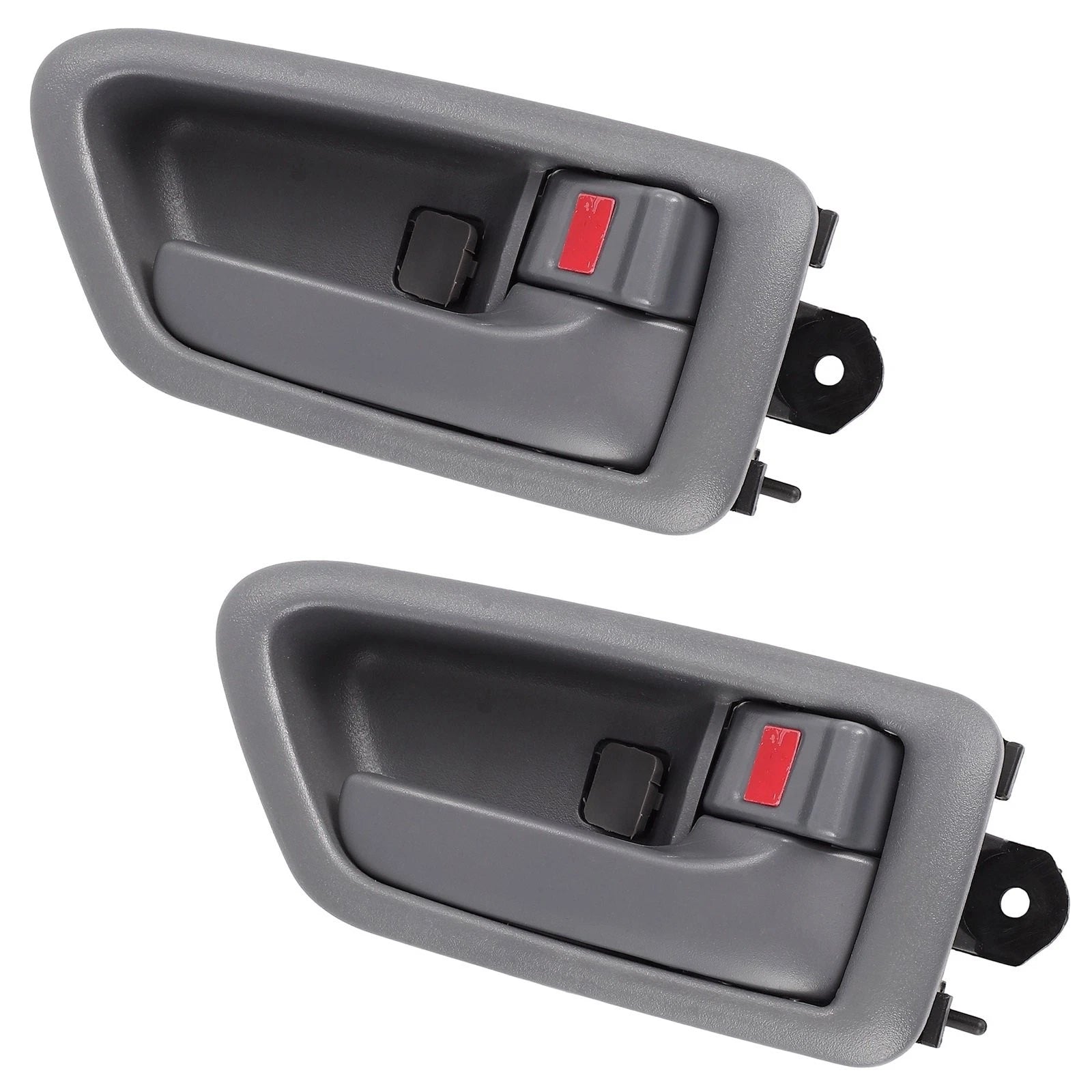 2X Door Handles for Toyota Camry (1997–2001) Gray Interior Right Rear Front