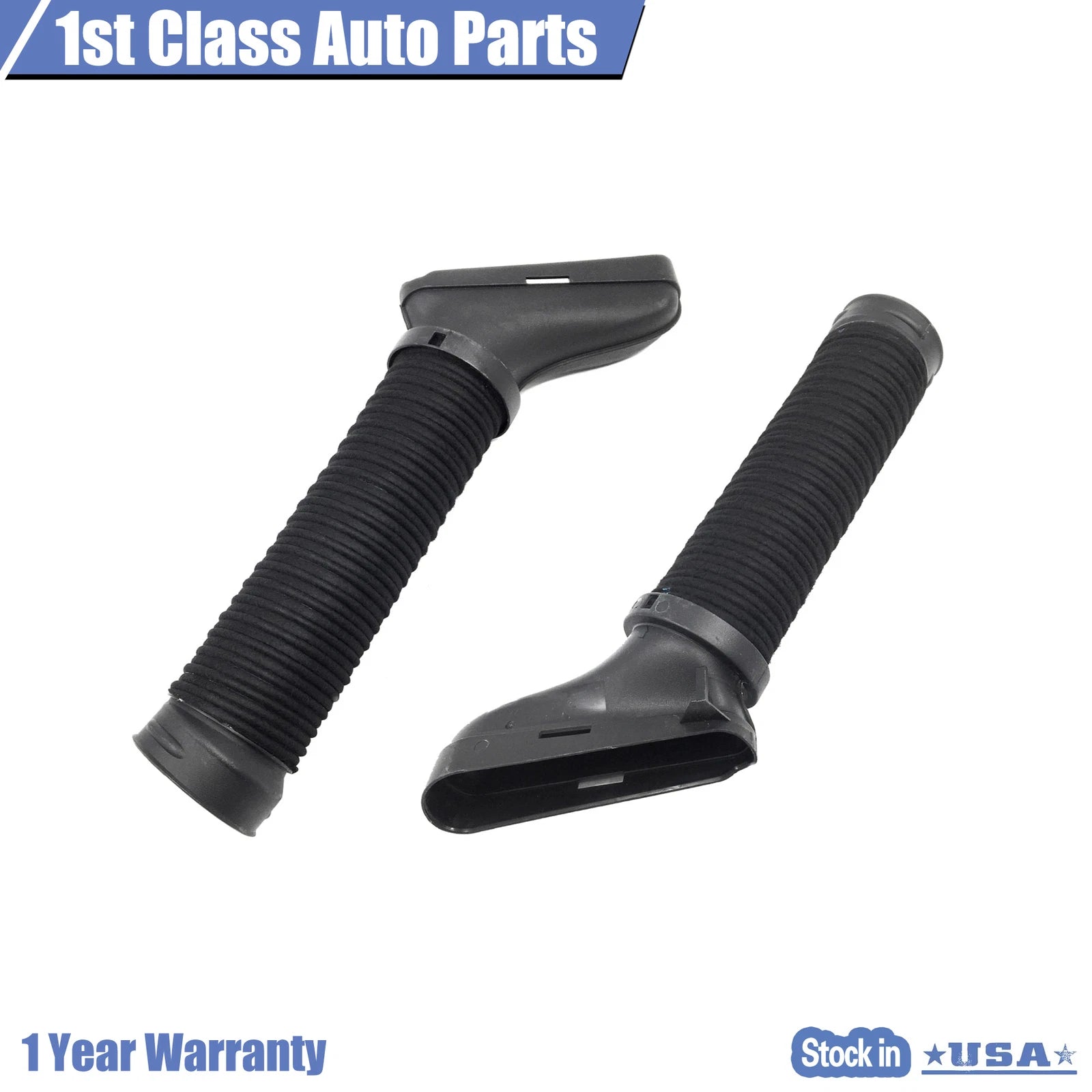 Set of 2 Air Intake Hose Ducts for Mercedes-Benz GLK350 (2010–2012)