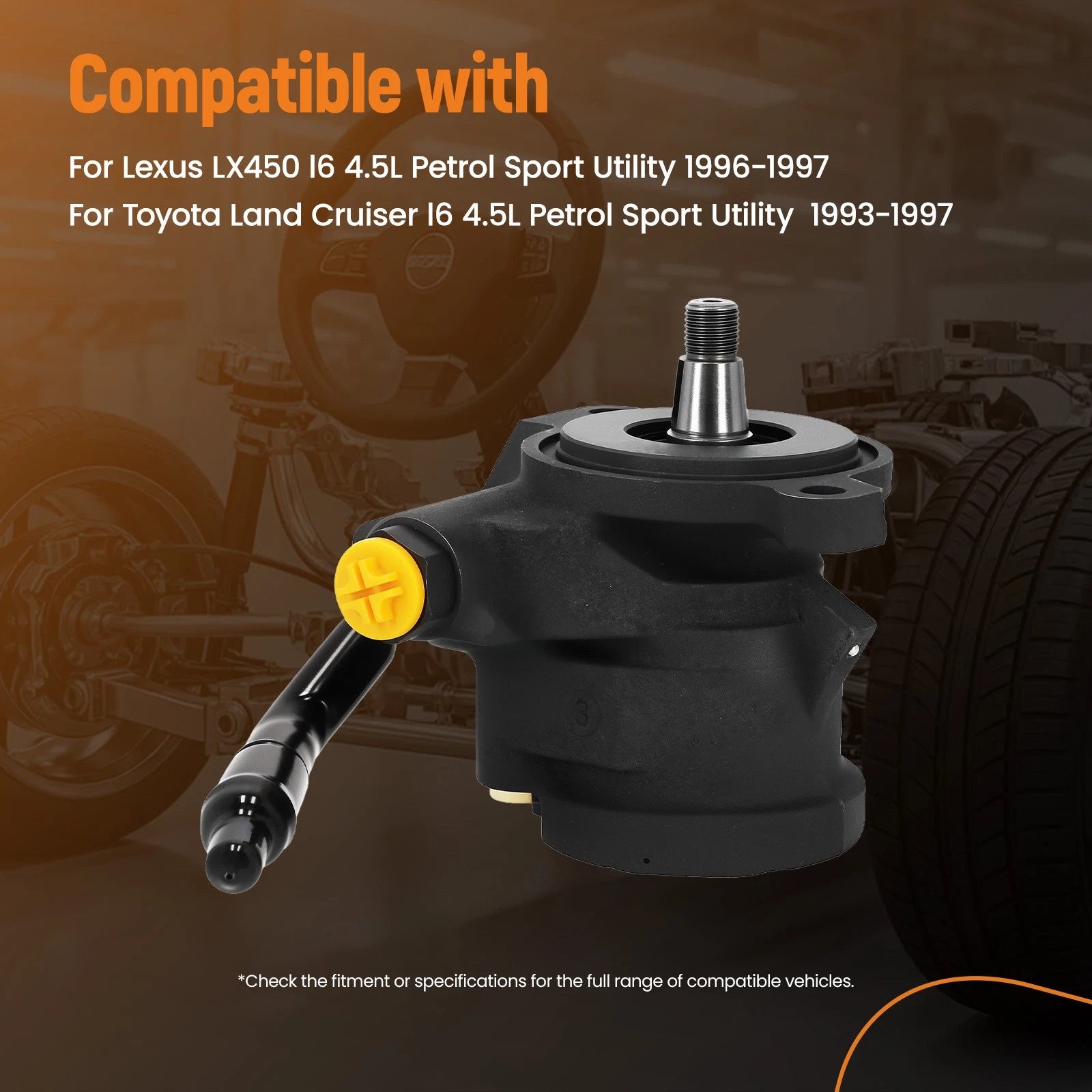 Power Steering Pump for Lexus LX450 (1996–1997)