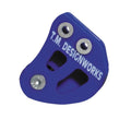 TM Designworks Rear Chain Guide for Suzuki LTR450 (2008–2011) Blue
