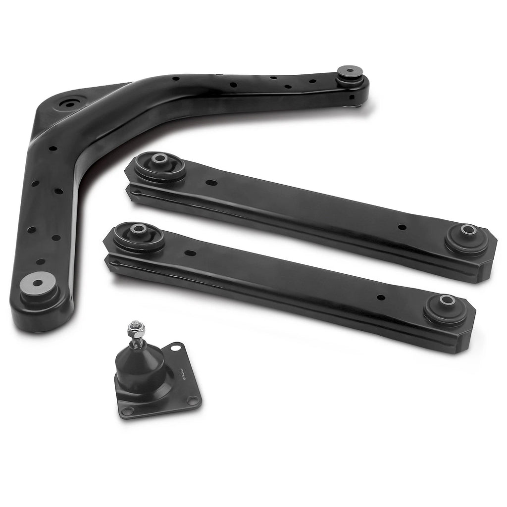 Set of 4 Rear Upper Lower Control Arms for Jeep Grand Cherokee (1999–2004)