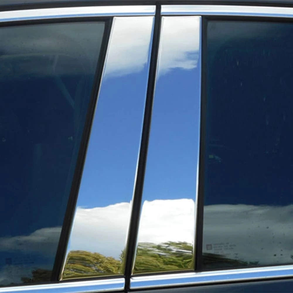 Pillar Post Trim Kit Stainless Steel Luxury FX for 2016–2023 Chevy Malibu