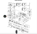 Lower Unit Gearcase Seal Kit for Johnson Evinrude 25-50 Hp (433550, 18-2694)