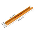 Pair ABS Front Grille Trim Strips Cover Decor Yellow for BMW 5 6 7 Series