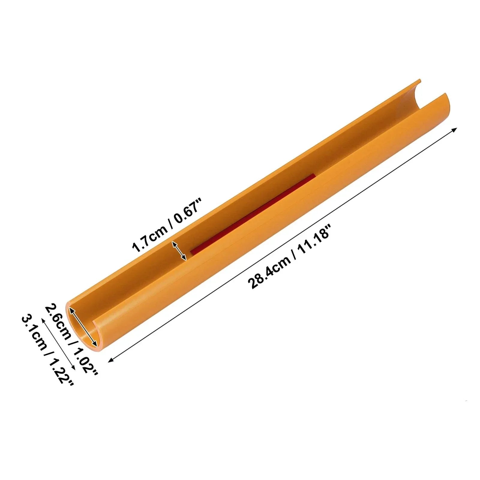 Pair ABS Front Grille Trim Strips Cover Decor Yellow for BMW 5 6 7 Series