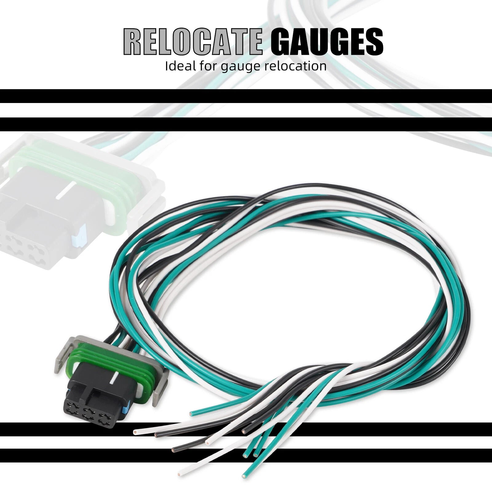 24" Speedometer & Instrument Extension Harness for Harley CVO Road Glide (2017–2022)