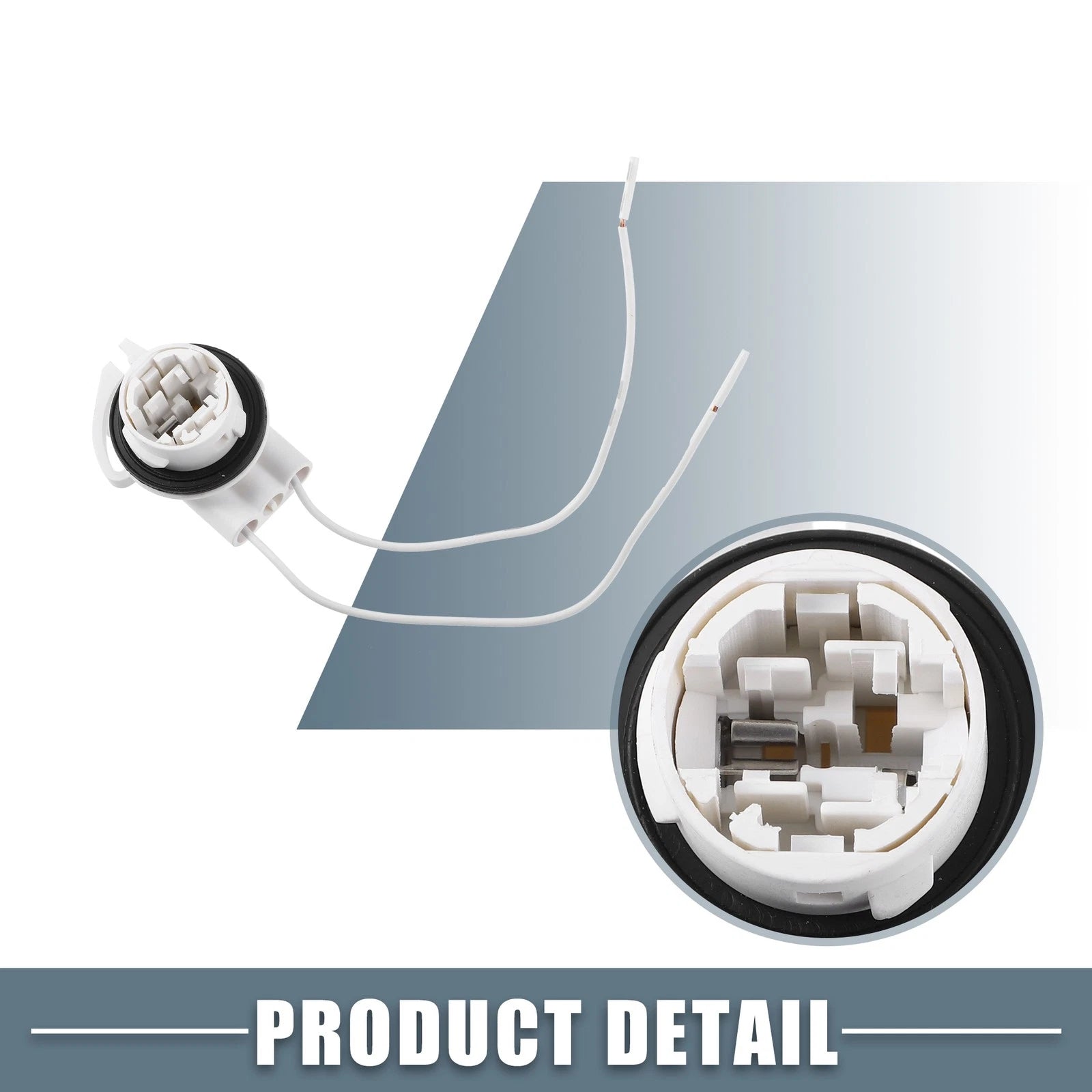 DRL Turn Signal Light Socket Adapter for Chevy Silverado 1500 2500HD (2003–2007)