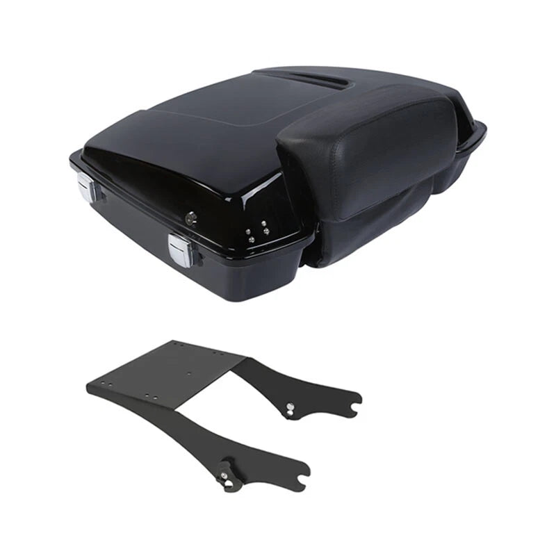 Rear Trunk Backrest Mount Rack for Harley Touring Road Glide (1997–2008)