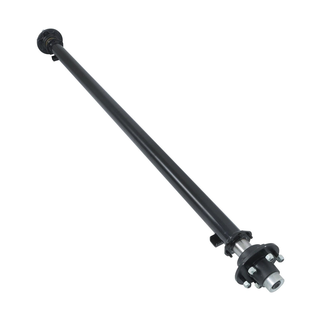 6K Trailer Axle for 6 Lug Vehicles (85" Hub Face, 70" Spring Center)