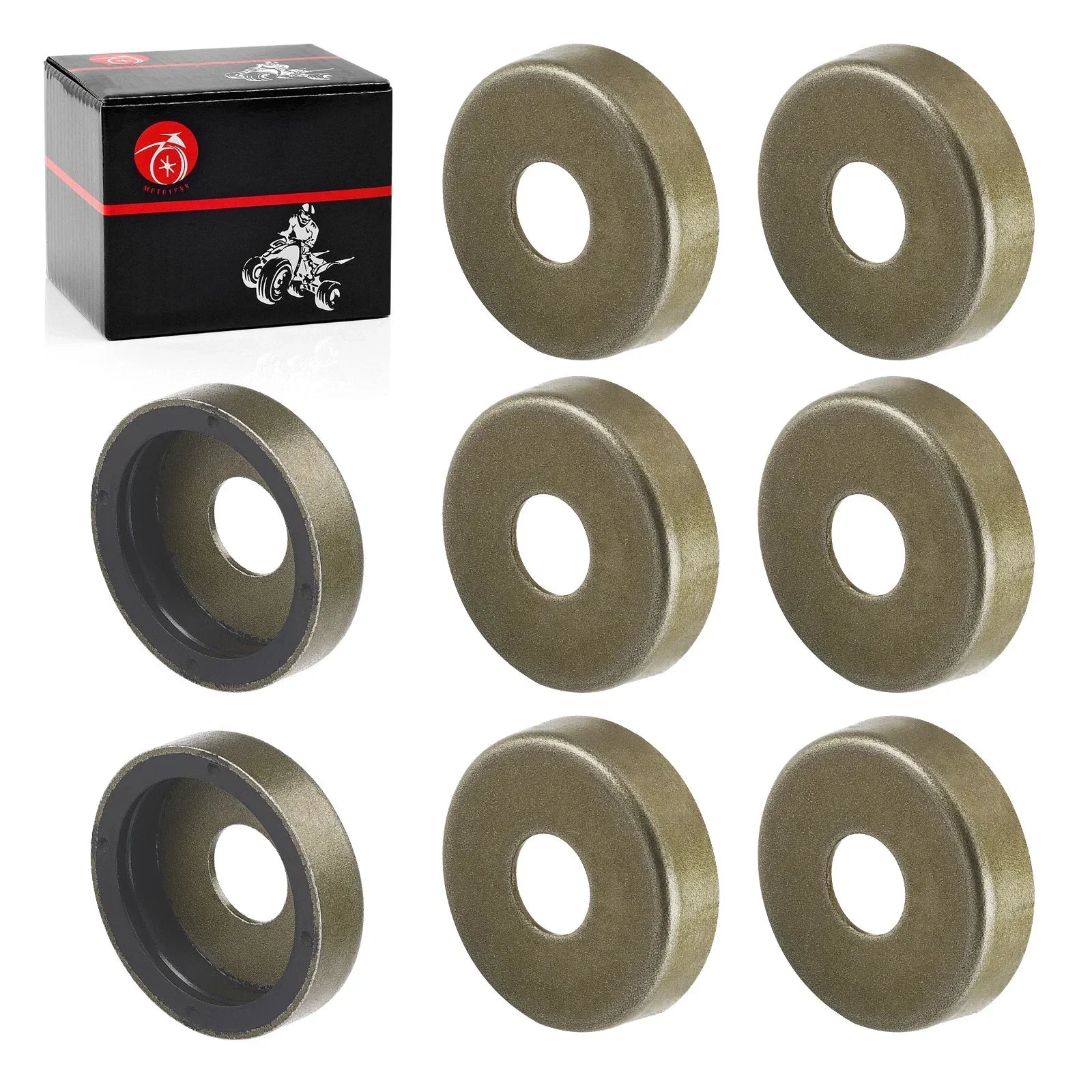 8x Front A-Arm Bushing Rubber Cap for Polaris Outlaw 50 (2008–2019)