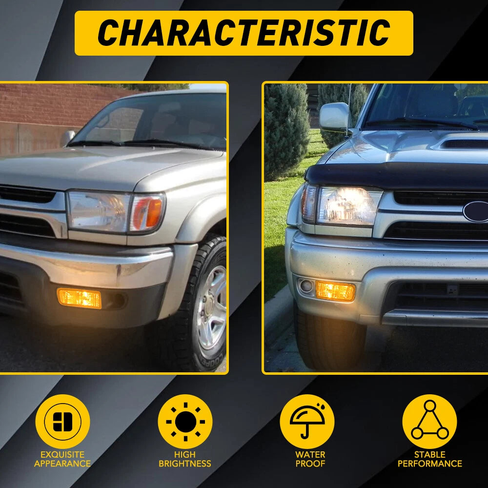 Turn Signal Light Housing for Toyota 4Runner (1999-2001) Left & Right