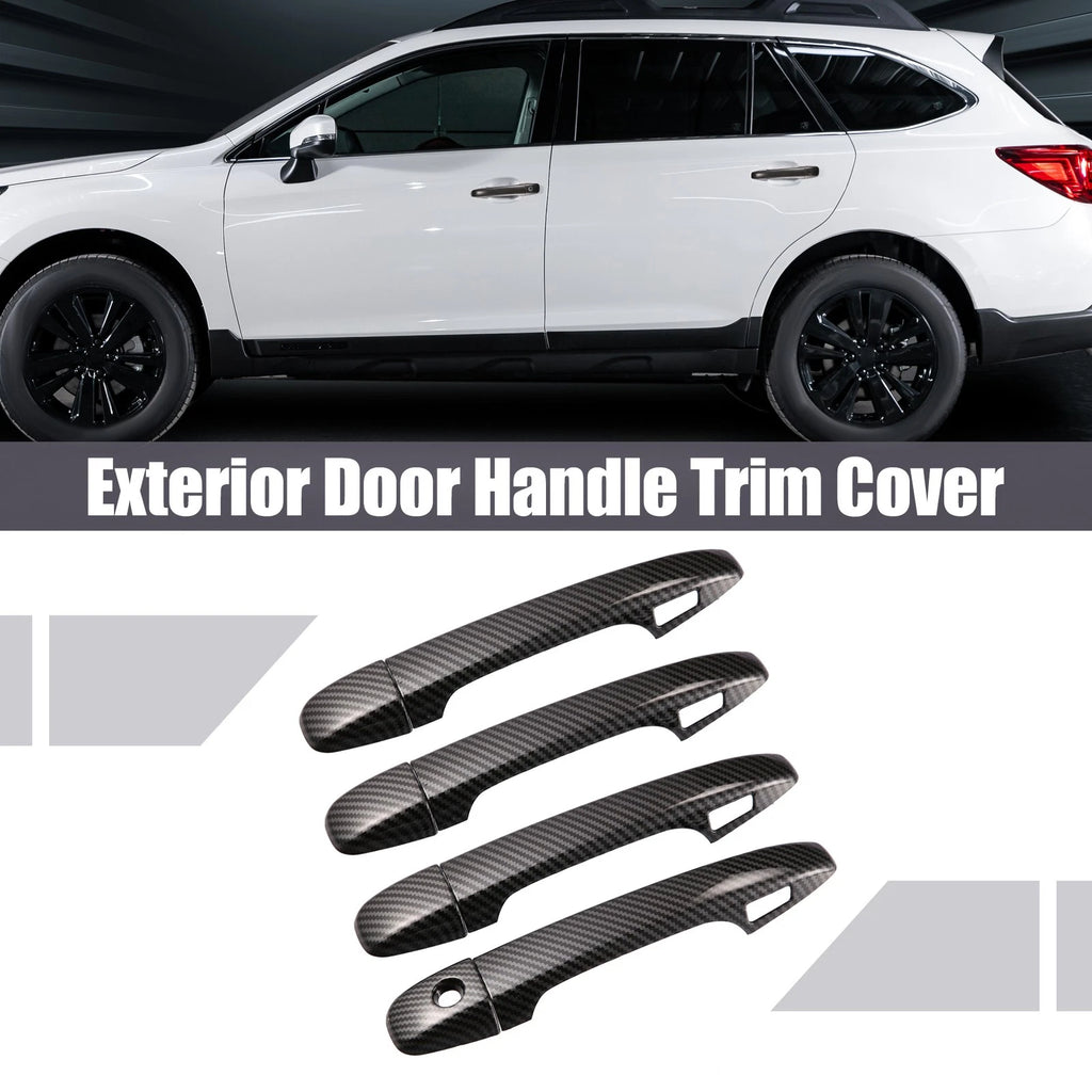Set of 4 Exterior Door Handle Covers for Subaru Outback Legacy WRX Forester (2015–2022)