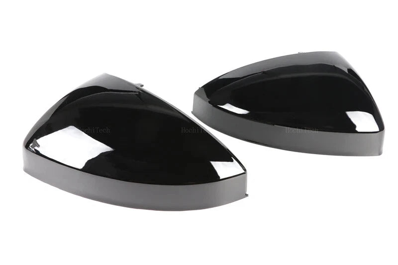 Gloss Black Side Wing Mirror Cap Covers for Audi TT TTS (2014–2023)