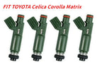 4 x Fuel Injectors for Toyota Celica, Corolla, Matrix, MR2 Spyder (2000-2005)