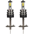 2X H1 6000K White LED Bulbs for