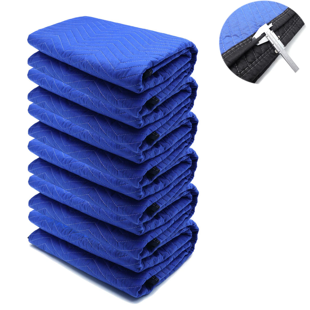 6PC Extra Thick Moving Packing Blankets for Shipping Furniture
