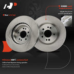 Disc Brake Rotors & Ceramic Pads for Mercedes-Benz ML250 (2015–2015)