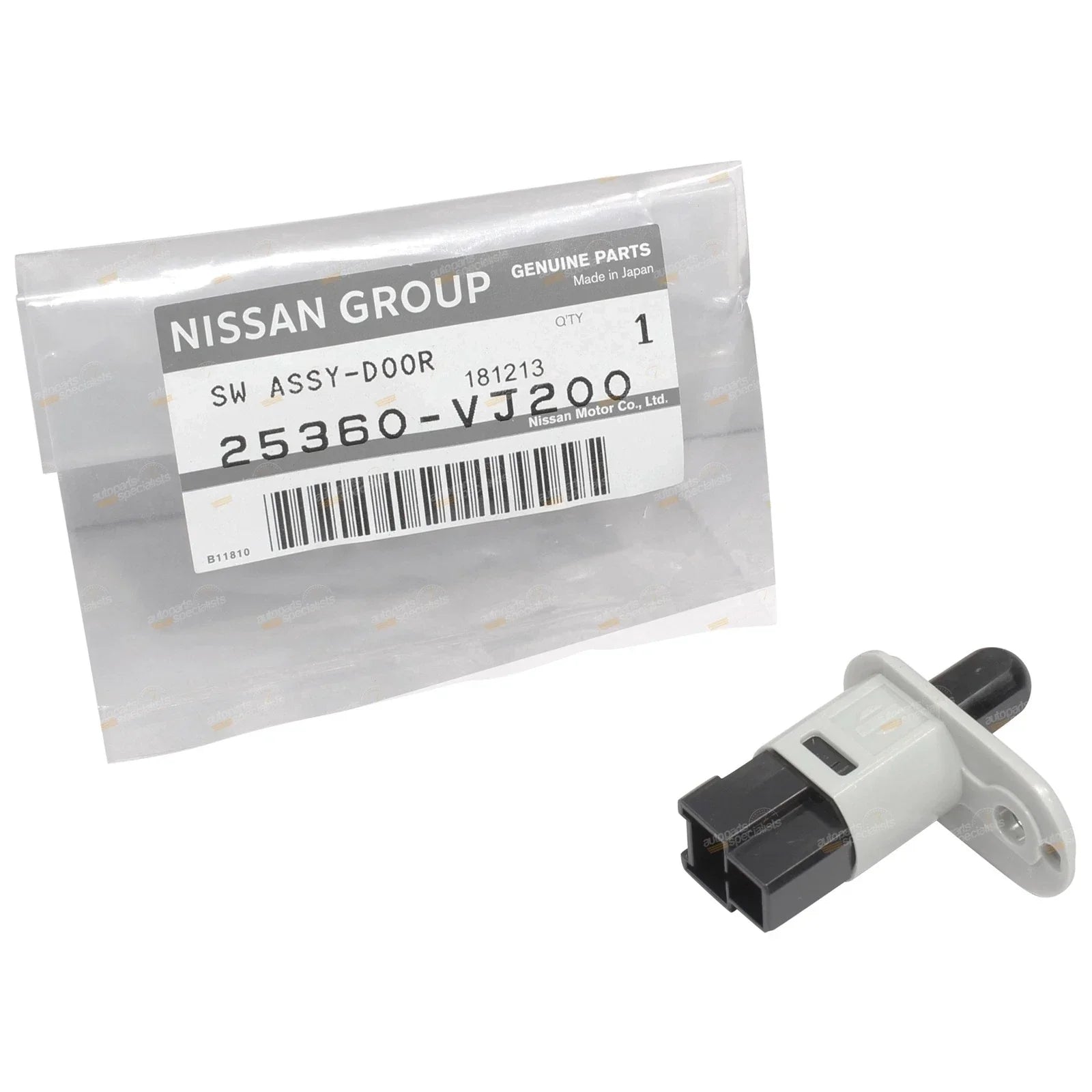 Genuine Door Switch for Nissan Patrol GU Y61 Interior Light Black 3pin