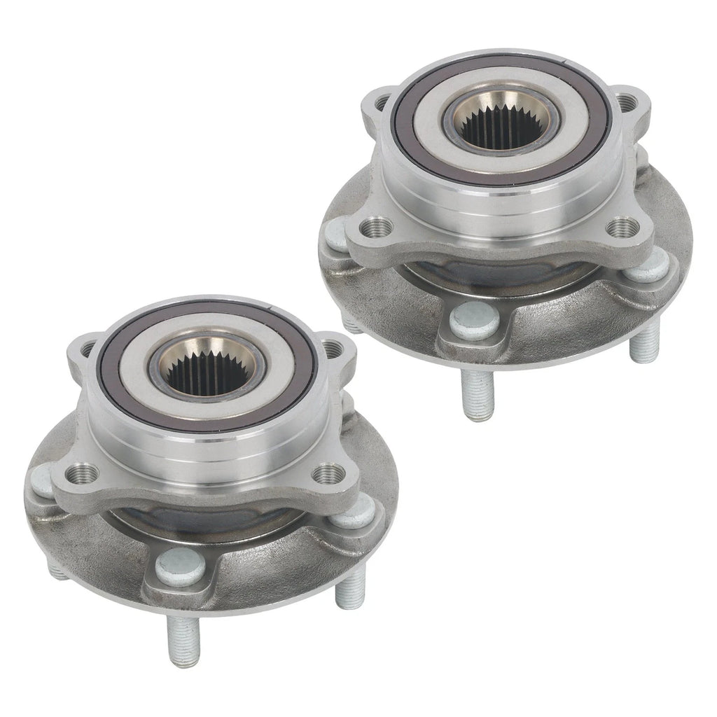 2Pcs Wheel Hub Bearings Assembly for Mitsubishi Lancer (2008–2015) AWD