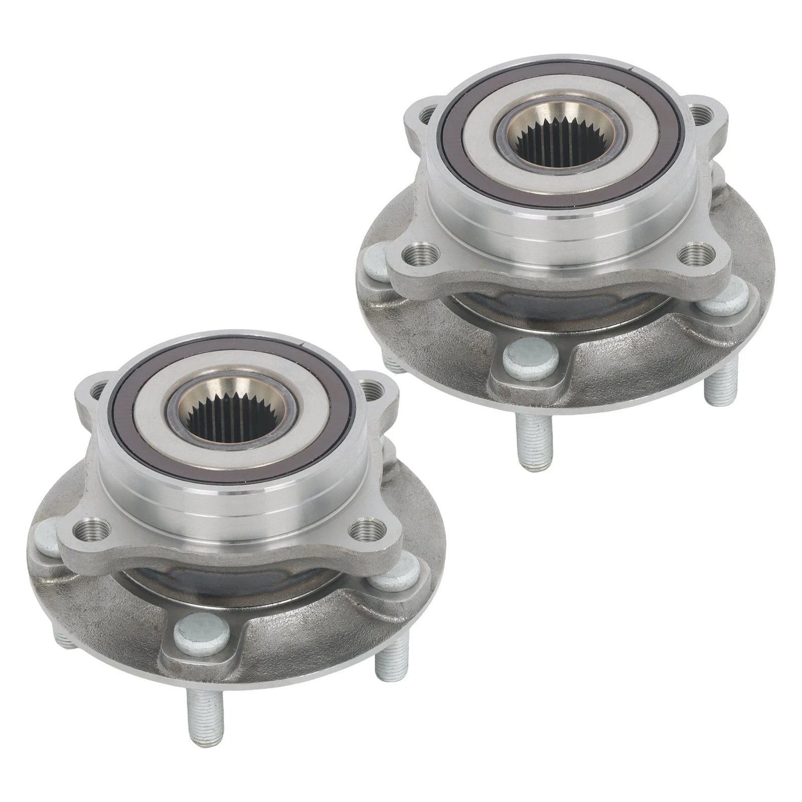 2Pcs Wheel Hub Bearings Assembly for Mitsubishi Lancer (2008–2015) AWD