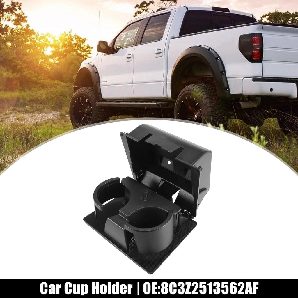 Cup Holder for Ford F250 F350 F450 F550 Super Duty (2008–2016) 8C3Z2513562AF Black