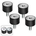Anti Vibration 4Pcs M8 Rubber Mounts Isolator Bobbins for Car Exhaust System