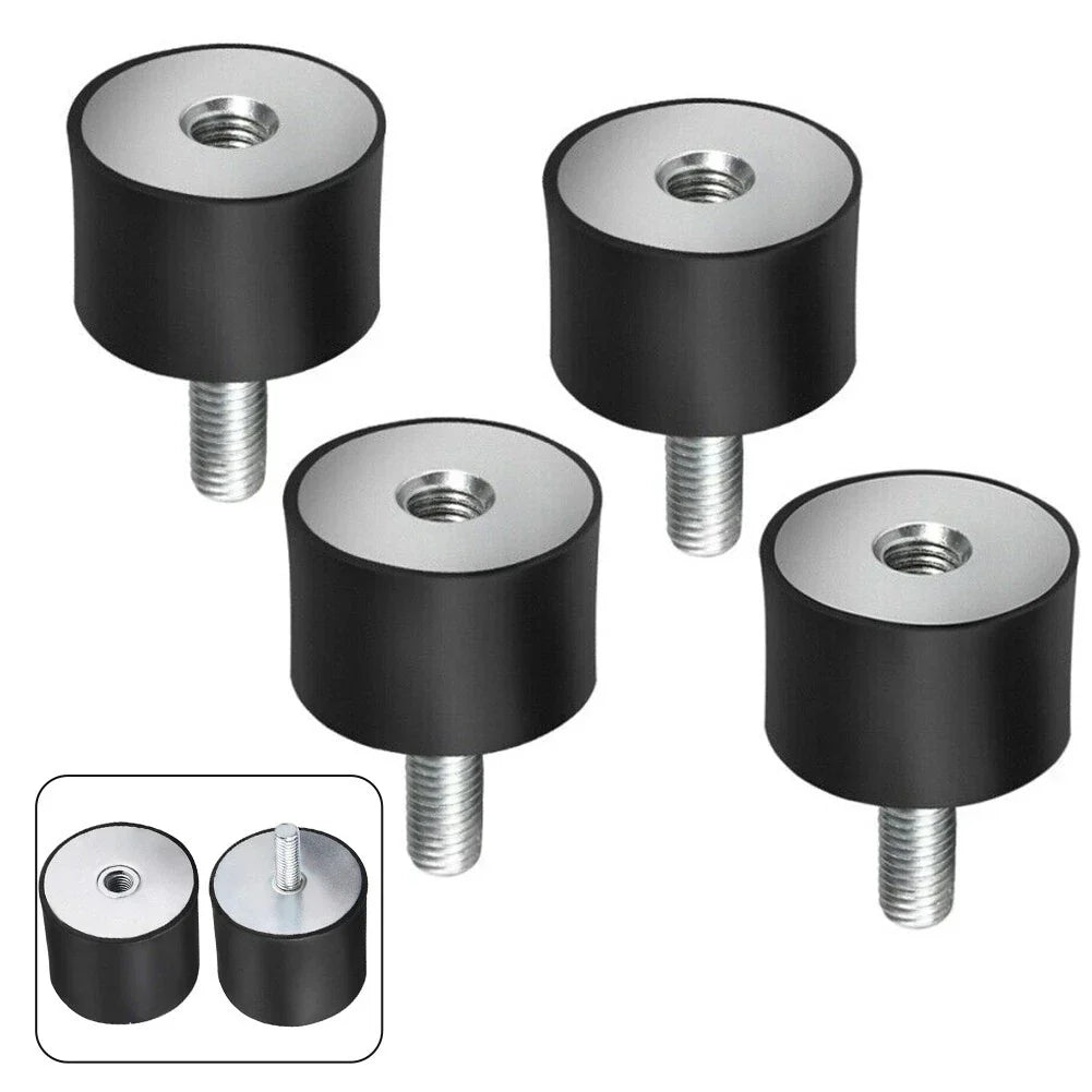 Anti Vibration 4Pcs M8 Rubber Mounts Isolator Bobbins for Car Exhaust System