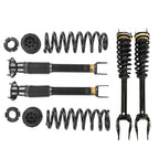 2X Front & Rear Air to Coil Spring Conversion Kit for Benz W166 X166 (2012–2015)