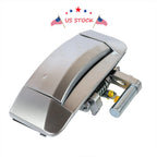 Right Passenger Side Outer Silver Door Handle for Nissan 350Z (2003-2009)