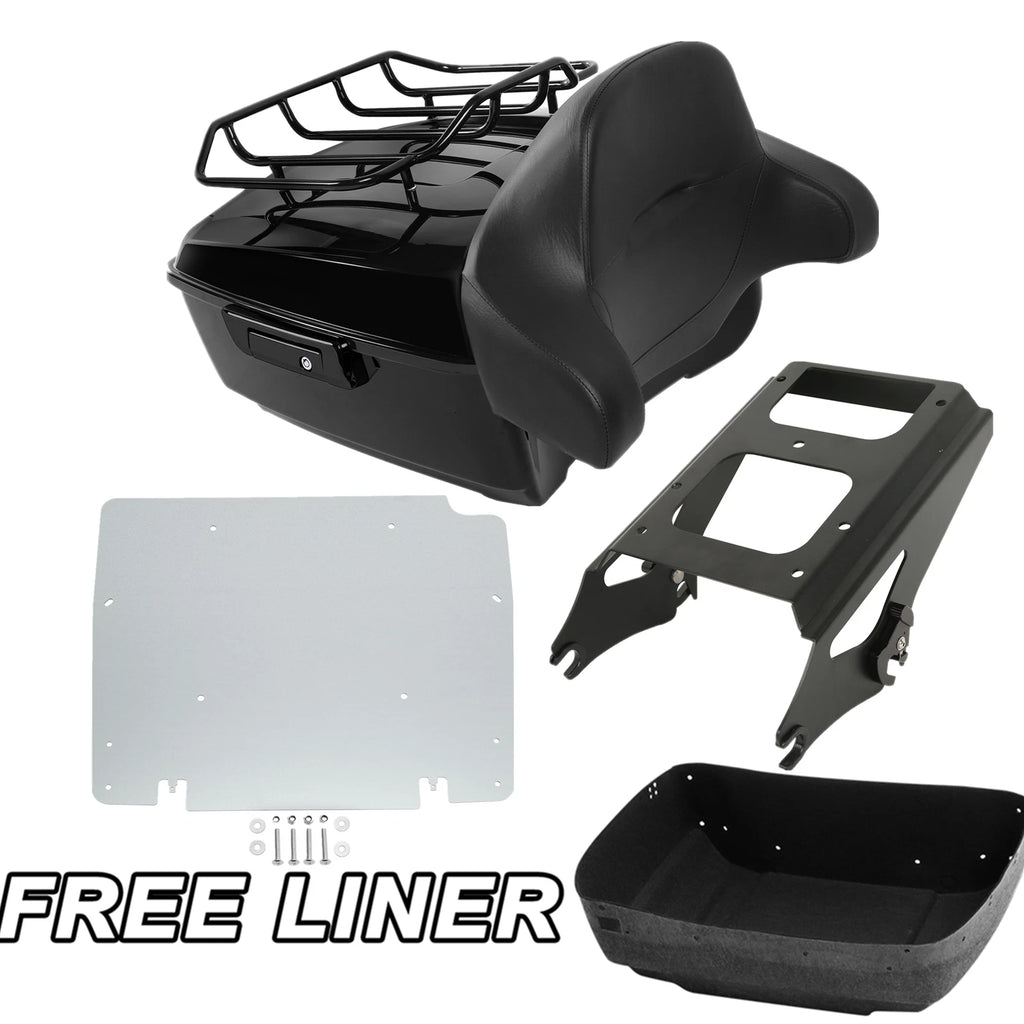 Trunk Pad Mount Base Plate for Harley Street Road Glide (2009–2013)