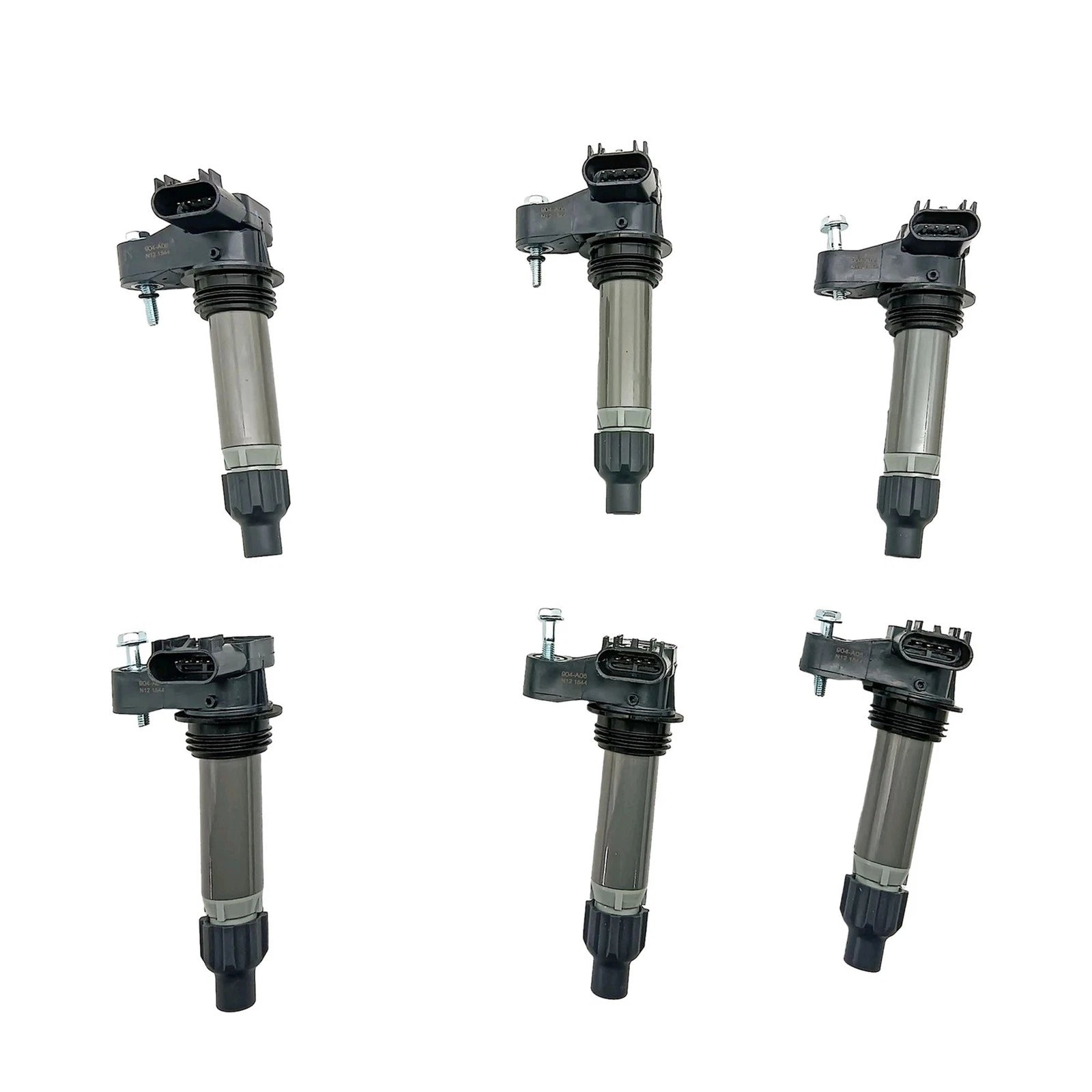 Ignition Coils Kit (6) for Chevrolet Impala Equinox GMC Acadia (UF569, D515C)