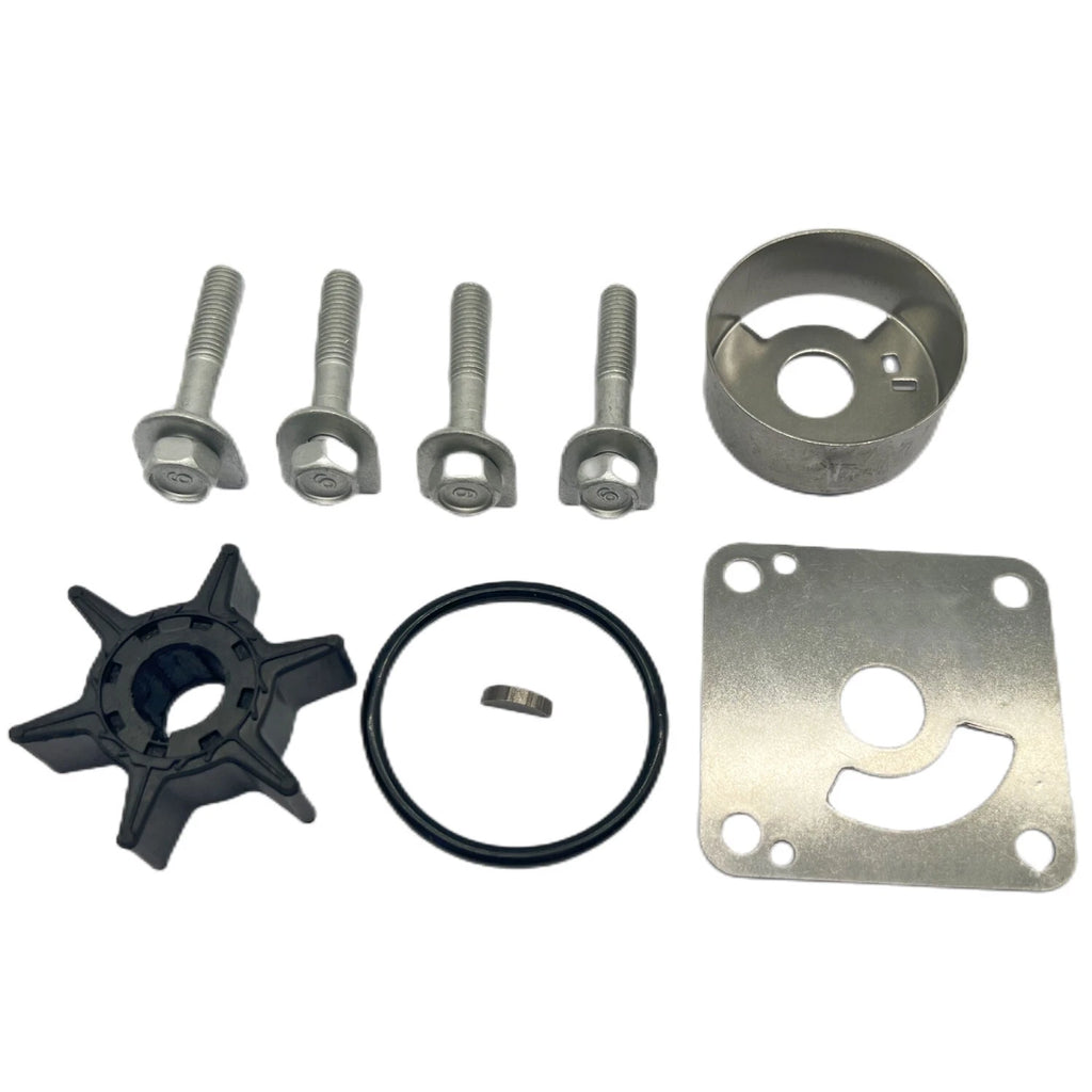 Water Pump Impeller Kit for Yamaha 2-Stroke 20 25 HP (20–25) 6L2-W0078 20D 25N