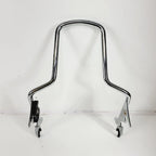Chrome Tall Passenger Sissy Bar Upright for Harley-Davidson Touring (2009–2023)