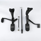 Black Forward Control Lever & Footpeg Bracket for Harley Sportster (2014-2022)