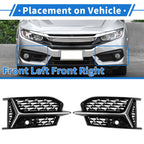 2X Fog Light Grills for Audi A6 (2019–2023) No. 4K0807151A