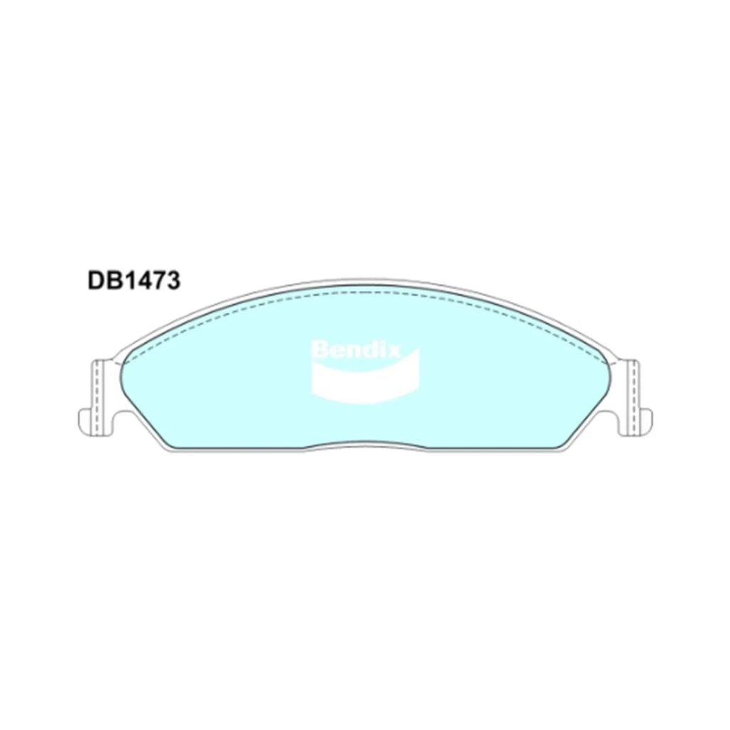 4WD Front Disc Brake Pad Set for Ford Falcon BA BF FG (2002-2014)