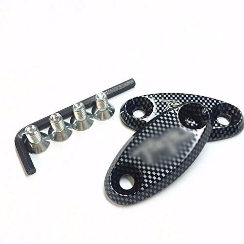 Mirror Block Off Base Plates for Honda CBR 600 F4/F4i, 900RR, 929, 954, 1000RR