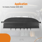 Cargo Cover for Subaru Forester (2009–2013) ABS Plastic