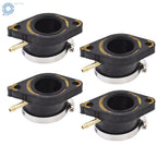 Set of 2 Carburetor Intake Manifold Boots for Yamaha Maxim XJ550 (1981–1983)