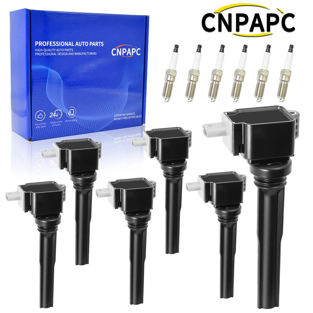 Ignition Coils & Iridium Spark Plugs for Ford F150 V6 3.5L Turbo (2017–2019)